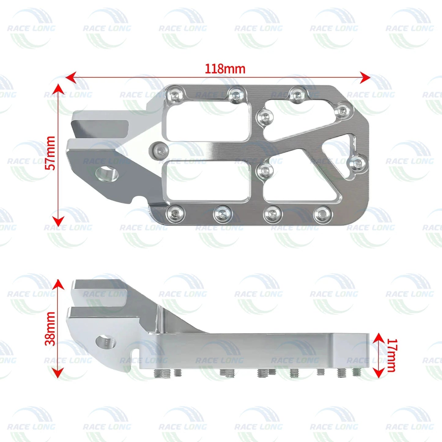 E-Moto Foot Pegs