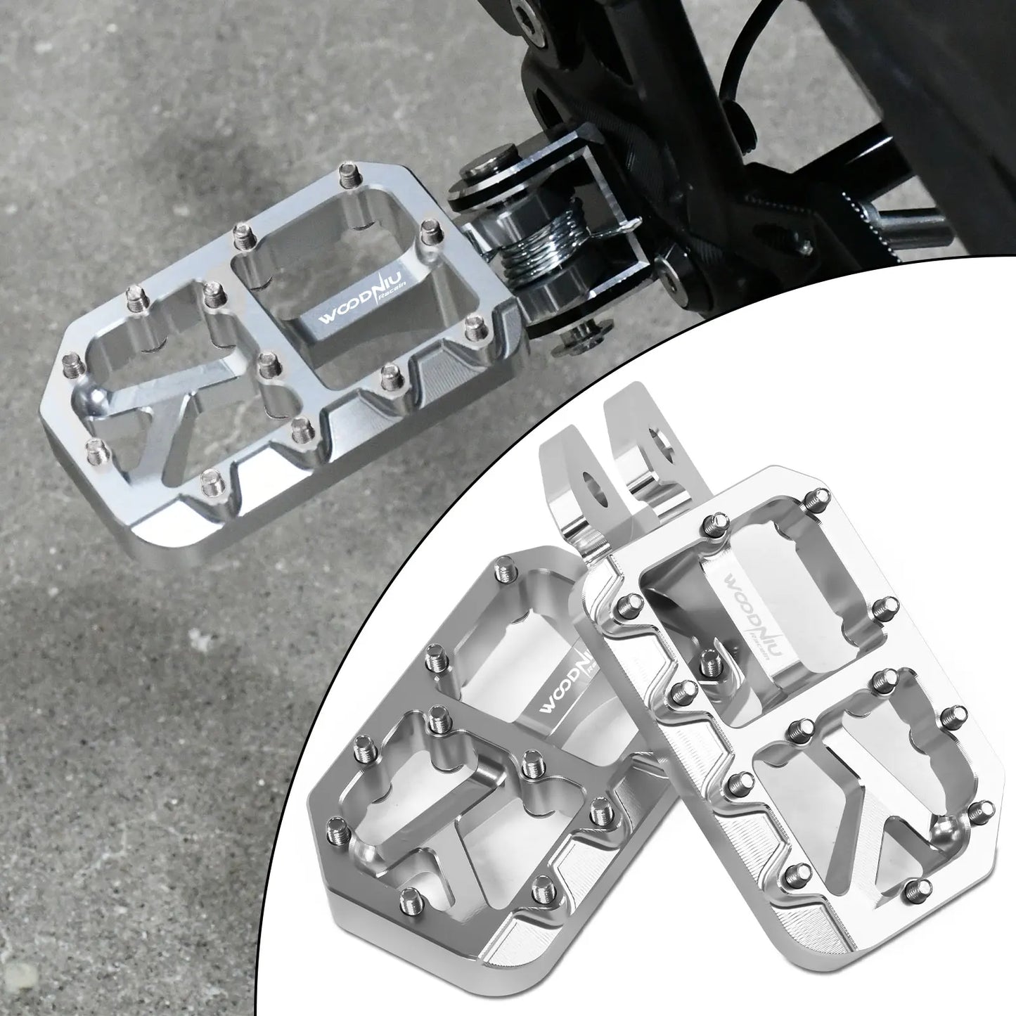 E-Moto Foot Pegs