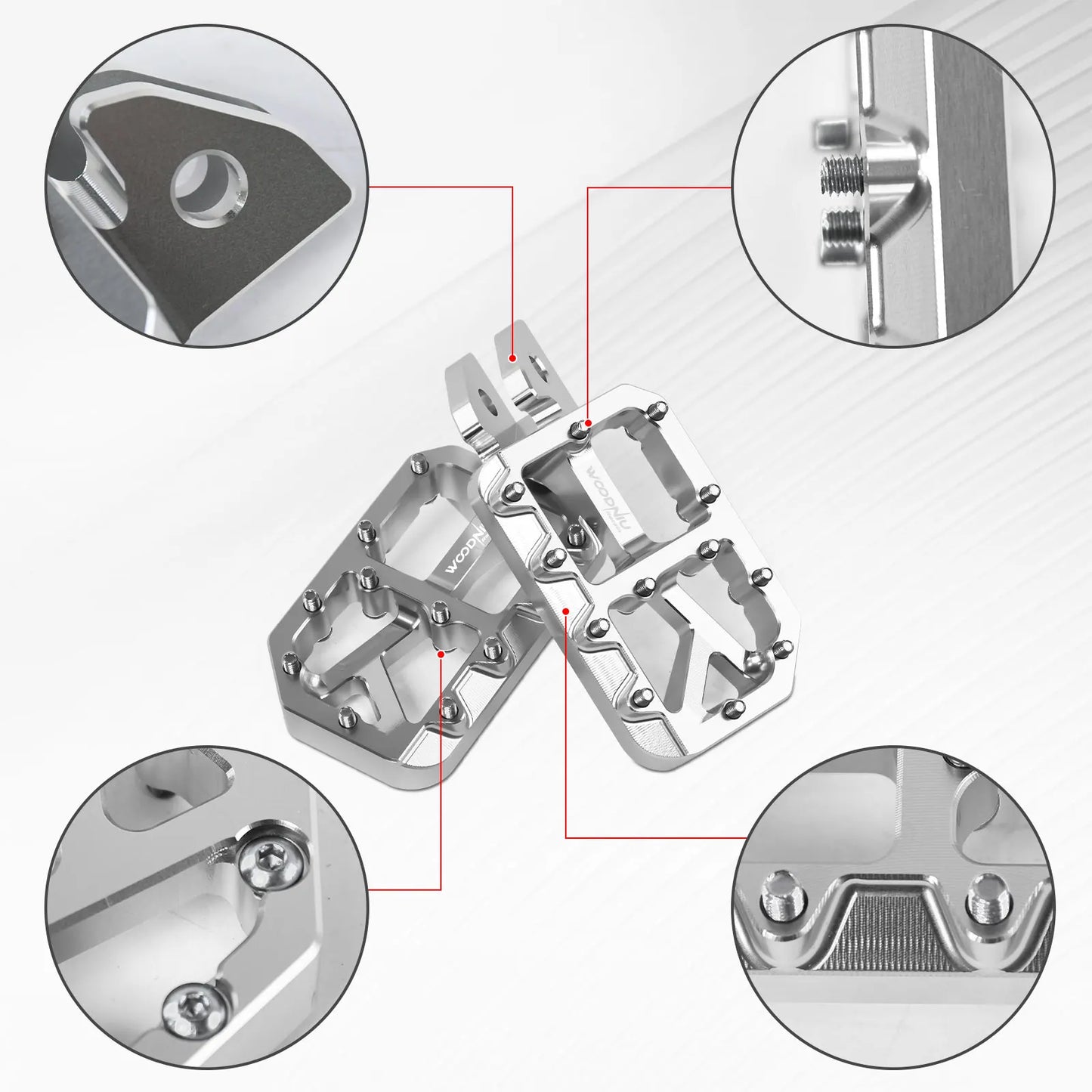 E-Moto Foot Pegs