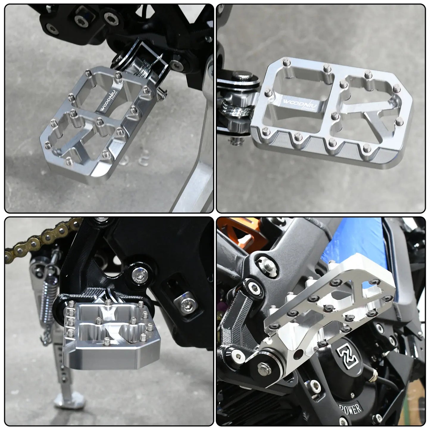E-Moto Foot Pegs